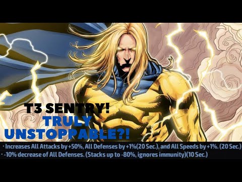 T3 SENTRY vs CULL / EBONY / CORVUS STAGE 99 & KNULL 5 but with 80% def down and crazy buffs - MFF
