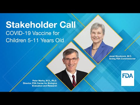 Stakeholder Call: COVID-19 Vaccine for Children 5-11 Years Old – 11/01/2021
