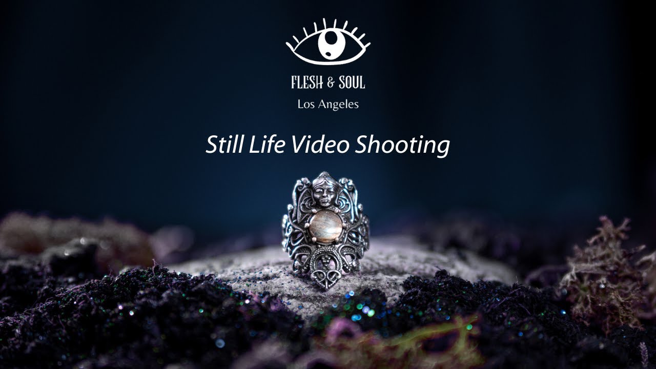 Flesh & Soul x LUX | Still Life Videodreh für Gothic-Schmuck