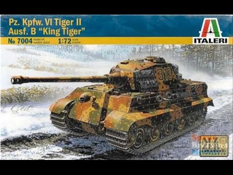Танк Sd. Kfz. 182 King Tiger(Italeri 7004)