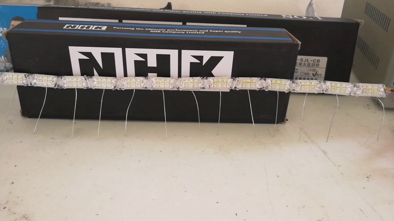 Tutorial = Instalación de Tira Led NHK Diamante Switchback