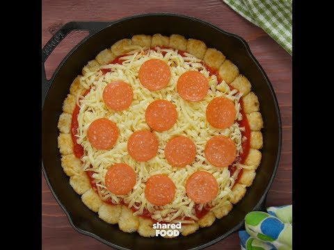 Tater Tot Pizza