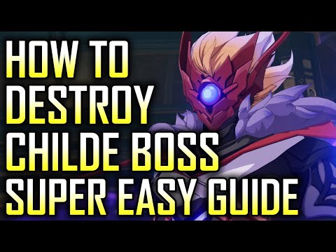 How to EASILY beat Childe Boss (Guide & Walkthrough) | Genshin Impact