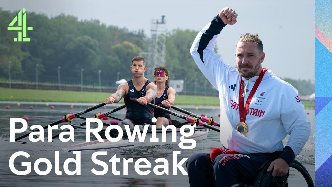 MULTIPLE GOLD Para Rowing wins for ParalympicsGB | Day 4 |  Paris 2024 Paralympic Games