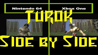 Turok Side by Side:  N64 vs. Xbox One