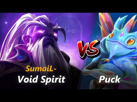 How to Void Spirit mid vs Puck (feat. SumaiL-) | First 10 minutes