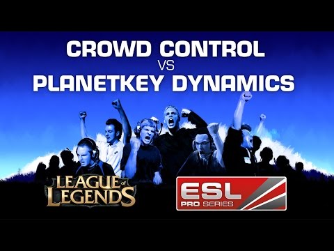 Planetkey Dynamics vs. crowd control - Group A - EPS Germany Summer 2014 - League of Legends