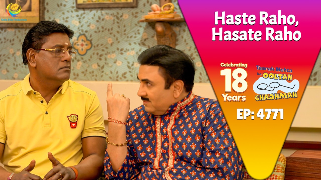 NEW! Ep 4771 - Iyer और Jethalal के बीच क्यों हुआ झगड़ा ! | Taarak Mehta ka Ooltah Chashmah