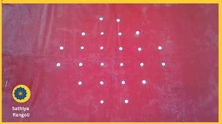 6x2x2 seq 386 | வைகாசி விசாகம் சிறப்பு கோலம்  | Vaikasi Visakam Sikku Kolam