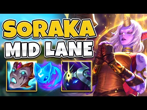 My team REPORTED me picking SORAKA MID... so I PROVED its Broken!