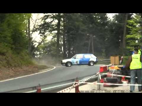 8 Wyścig Górski Prządki przygoda Macieja Michalskiego VW GOLF 2011