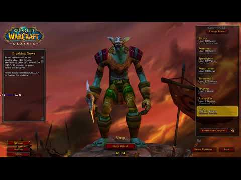 Level 31-33 | World Record warrior speedrun 1-60 3d17h31m - Classic wow