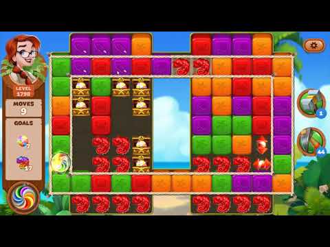 Lost Island Blast Adventure Level 1798 NO BOOSTERS - A S GAMING