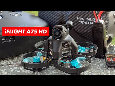 iFlight A75 HD Indoor & Outdoor test flight footage