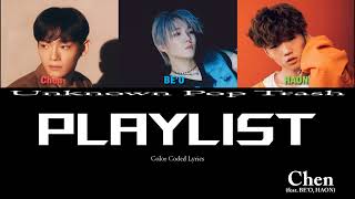 Download lagu 첸 (Chen) - PLAYLIST (feat. BE'O, HAON) Color Coded Lyrics mp3