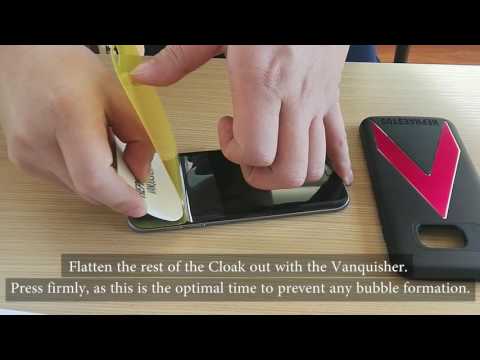 Hephaestus Spartan Cloak S7 Edge Application Demo + Case Installation (Sentinel Series)