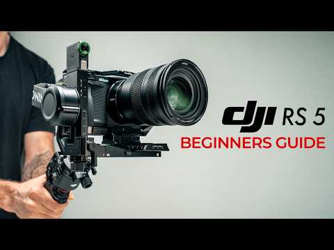 DJI RS5 初心者ガイド - まずはこちらから！ (DJI RS5 Beginners Guide - Start Here!)