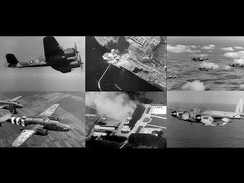 R.A.F. Airfront: Precision Mosquito Attacks,Typhoons, Beaufighters & more (Restored 1944)