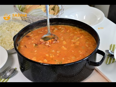 Vojnički grah recept Army Beans Recipe - Sašina kuhinja