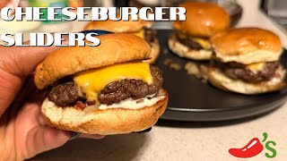 🍔 Cheeseburger Sliders | Chili’s Triple Dipper | Appetizers