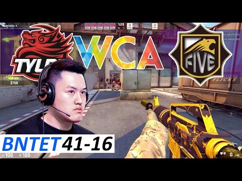 BnTeT 41-16 POV / FIVE vs TyLoo / Train / CS:GO WCA 2017 China Qualifier