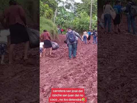carreteras malas en san Juan del rio coco Madriz Nicaragua