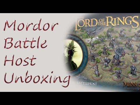 Mordor battlehost unboxing 🔥 LOTR SBG 🔥 Оглядини коробки армія орків