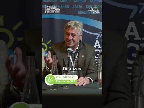 Nicolás Pino - Presidente - SRA - Sociedad Rural Argentina