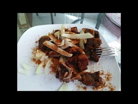 How to make Goat Suya West Africa