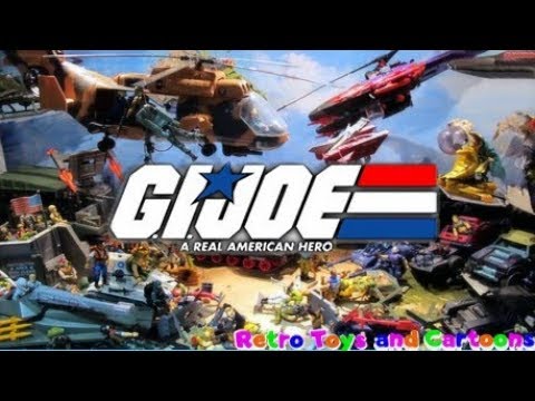 G.I. Joe Real American Hero Toy Commercial Compilation Hasbro Retro Toys and Cartoons