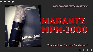 Video thumbnail for Microphone Review: Marantz MPM-1000 by Chris P. | TheMicGuy