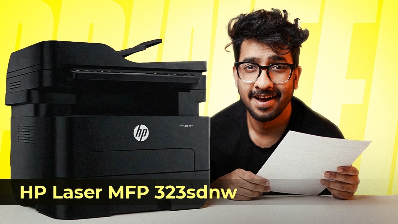 Why Businesses Prefer HP Laser Printers | HP Laser MFP 323sdnw Malayalam Review