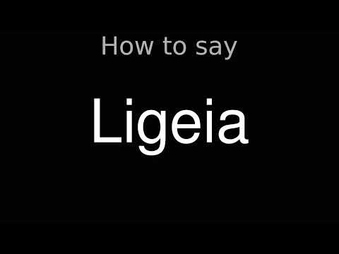 How to Pronounce correctly Ligeia (Movie)