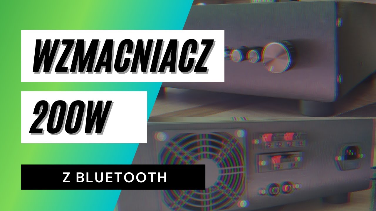 Jak zrobić wzmacniacz 2.1 (200W) z Bluetooth (do kina domowego / centrum rozrywki)  TPA3116