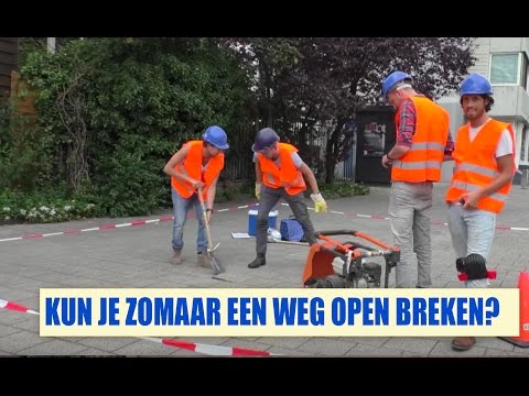 Streetlab - Kun je zomaar een weg open breken?