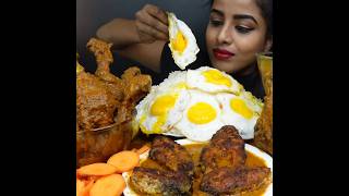 Download lagu ASMR: EATING SPICY CHICKEN CURRY🔥 EGG FRY || #shorts #mukbangn#asmreating #mukbangasmr #asmr mp3