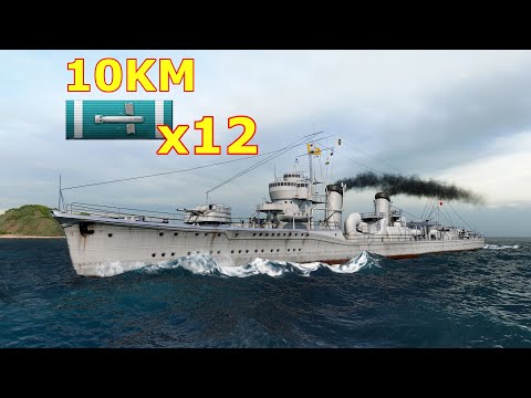 World of WarShips Fubuki - The Art of Torpedo Dropping