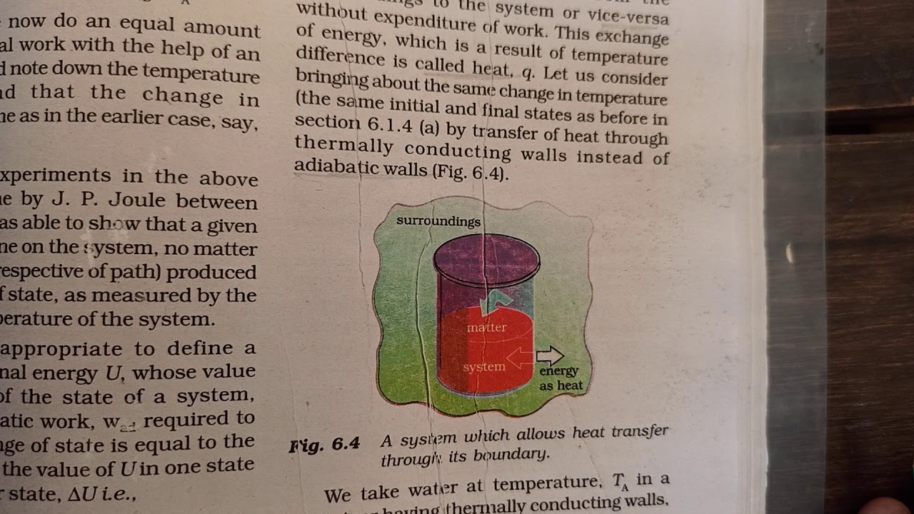 The Internal energy as a state function/11th/Chemistry