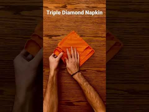 Triple Diamond Napkin