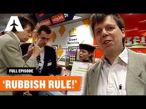 Demanding Flyer Mocks easyJet Staff at Check-In | Airline S3 E5&6 | Full Episodes