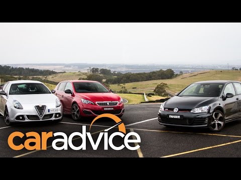 Fünftüriger Hot-Hatch-Vergleich: Volkswagen Golf GTI vs. Peugeot 308 GT vs. Alfa Romeo Giulietta QV