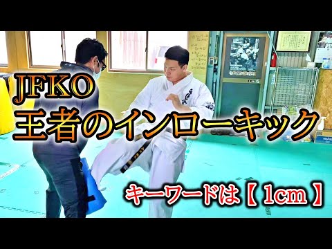 【JFKO二連覇のインローキック】キーワードは「1センチだけ」