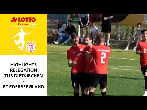 Relegation Gr. A LOTTO Hessenliga: TUS Dietkirchen - FC Ederbergland