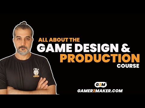 How to Learn Game Design at home | G2M Game Design Course Details