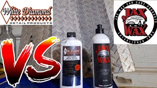 REAL WORLD TEST!!!! White Diamond vs Jax Wax.  Which Is Better  YOU DECIDE!!!!!