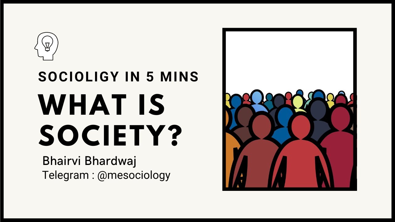 Society | Sociology in 5 minutes | CUET MA PG | NET-JRF | UPSC | UPPCS | GATE