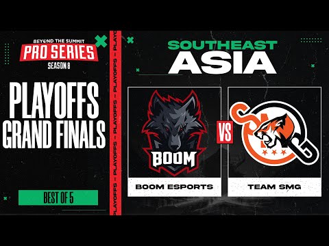 BOOM vs SMG Game 1 - GRAND FINALS - BTS Pro Series 8 SEA: Playoffs w/ MLP & johnxfire