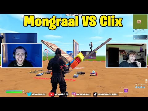 Mongraal VS Clix 1v1 Buildfights