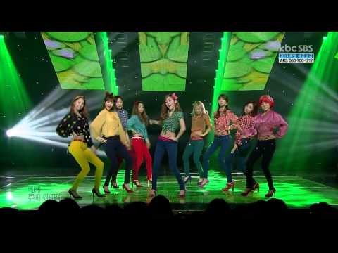 Tellu - Girls' Generation - Dancing Queen (130106 SBS Inkigayo) [Comeback Stage]