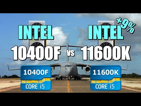 10400F vs 11600K - 2060S 💥 CSGO 💥 Fortnite 💥 PUBG 💥 GTAV 💥 Overwatch.